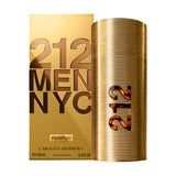 Perfume Carolina Herrera 212 Men NYC Parfum 100 ml Hombre - Dorado (Nuevo)