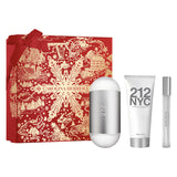 Estuche Carolina Herrera 212 EDT 100ml + Body Lotion 100ml + Mini 10ml Mujer