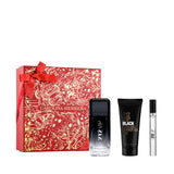 Estuche Carolina Herrera 212 Vip Black Edp 100 Ml + Mini 10 Ml + Gel De Ducha 100 Ml Hombre