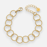 Pulsera Círculos Facetados