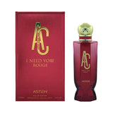 Perfume Asten I Need You Rouge 100Ml Edp Mujer-Inspirado En I Want Choo Jimmy Choo