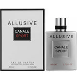 Perfume Fragrance World Allusive Canale Sport Edp 80Ml (Allure Homme Sport) Hombre