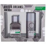 Estuche Benetton United Dreams Aim High EDT 100ml + Deo 150ml Hombre