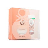 Estuche Benetton Colors Woman Rose EDT 80 ml + Body Lotion 75 ml Mujer