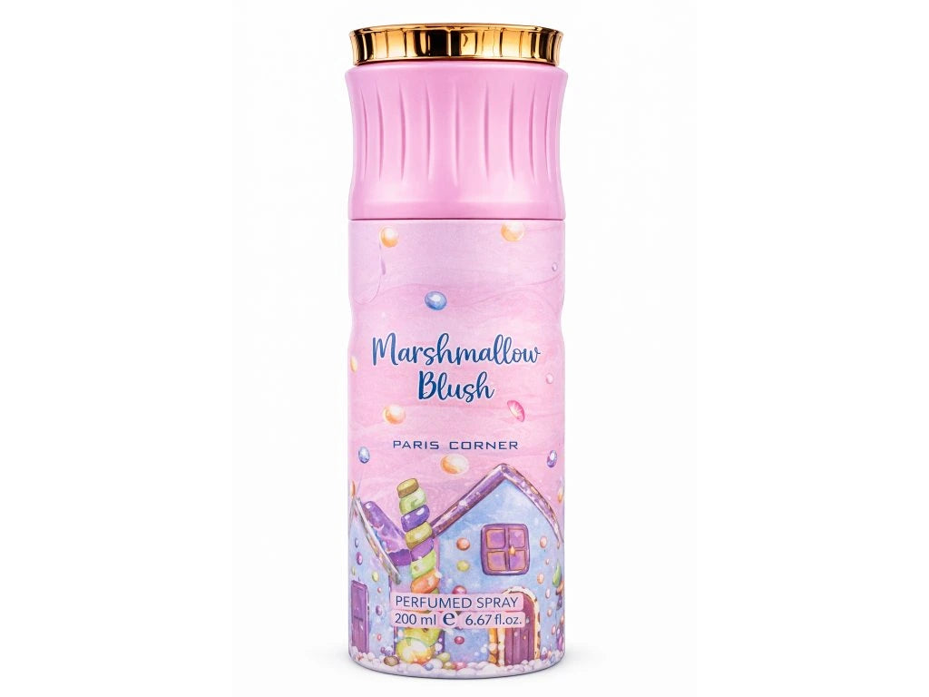 Desodorante Paris Corner Marshmallow Blush Perfume Spray 200 ml