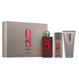 Estuche Afnan 9Pm Rebel Edp 100Ml+Gel 150Ml+Deo 150Ml Unisex