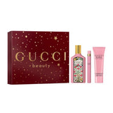 Estuche Gucci Flora Gorgeous Gardenia EDP 100 ml + Mini 10 ml + Body Lotion 50 ml Mujer