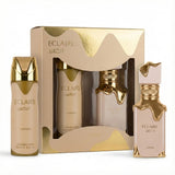 Estuche Lattafa Eclaire EDP 100 ml + Perfume Spray 200 ml Mujer