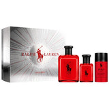 Estuche Ralph Lauren Polo Red EDT 125 ml + 40 ml + Deo 75 ml Hombre