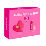 Estuche Agatha Ruiz De La Prada Love Love Love EDT 80 ml + Barra de Labios 5g. Mujer