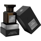 Perfume Fragrance World Oud Wonder Edp 80ml Unisex - Inspirado En Tom Ford Oud Wood