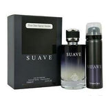 Perfume Fragrance World Suave Edp 100ml + Desodrante 50ml Hombre - Inspirado En Dior Sauvage