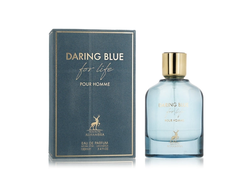 Perfume Maison Alhambra Daring Blue For Life Pour Homme Edp 100ML Homb ...