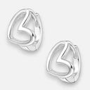 Argolla Huggie Mini Corazón 11 mm