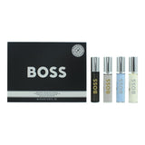 Estuche Hugo Boss Bottled Edt + Bottled Edp + Infinite Edp + Bottled Parfum 10 Ml Mini - 4 Pcs