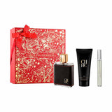 Estuche Carolina Herrera Ch Men Edt 100 Ml + Mini 10 Ml + Bálsamo 100 Ml Hombre