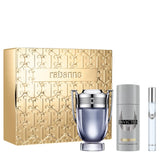 Estuche Paco Rabanne Invictus Edt 100Ml + 10Ml + Deo 150Ml Hombre