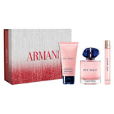 Estuche Giorgio Armani My Way Edp 90 Ml + Mini 10 Ml + Body Lotion 50 Ml Mujer
