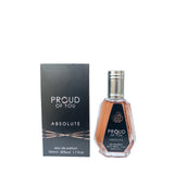 Perfume Fragrance World Proud of You Absolute EDP 50 ml Hombre - Inspirado En Armani Stronger With You Absolutely