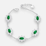 Pulsera Lady Circones Esmeralda