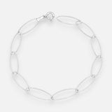 Pulsera Óvalos Entrelazados
