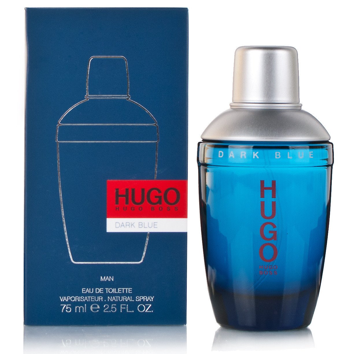 Perfume Hugo Boss Dark Blue Edt 75ml Hombre mundoaromasperfumes