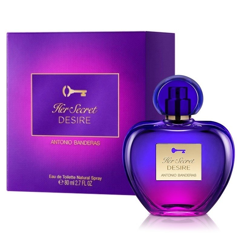Perfume Antonio Banderas Her Secret Desire Edt 80ml Mujer