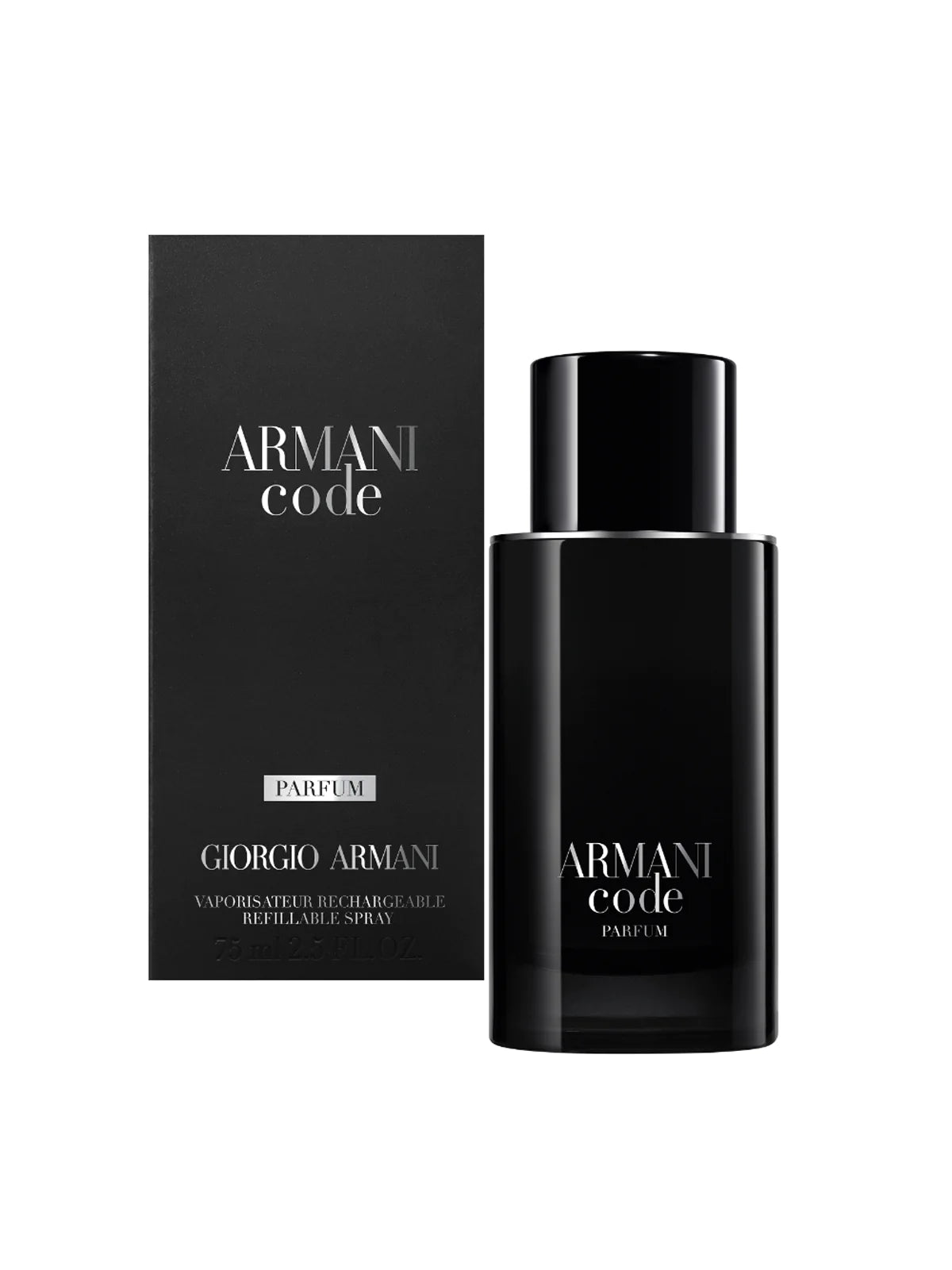 Perfume Giorgio Armani Code PARFUM 75 ML Hombre RECARGABLE