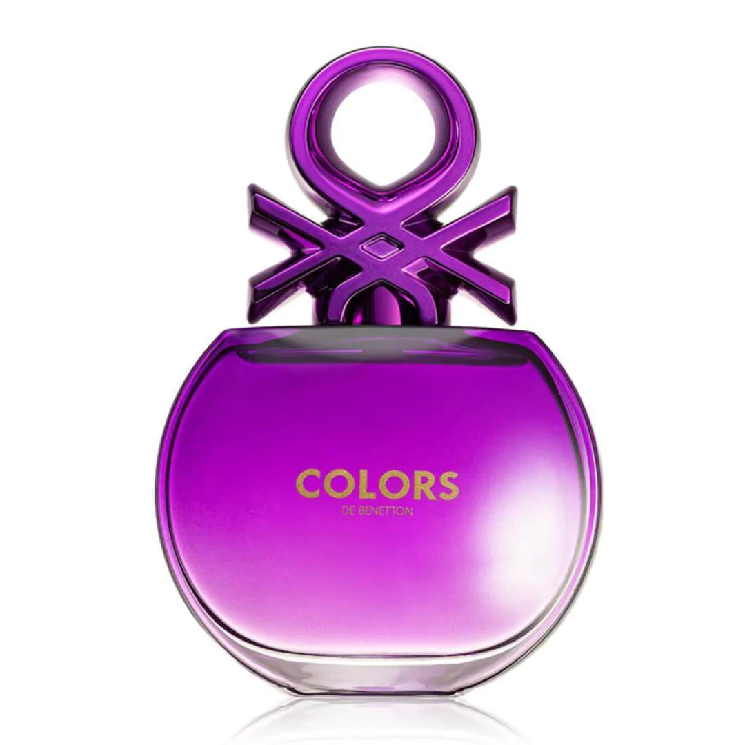 Tester Benetton Colors Purple Edt 80ml Mujer