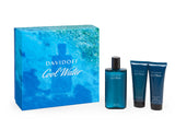 Estuche Davidoff Cool Water Man Edt 125ml + Gel De Ducha 75ml + After Shave 75ml Hombre