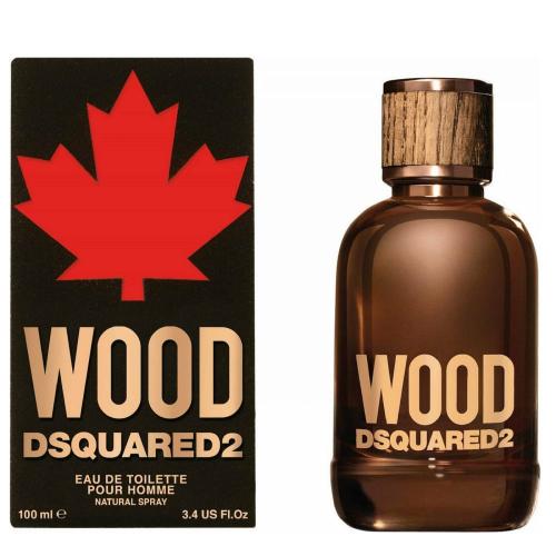 Perfume Wood Dsquared2 Edt 100ml Hombre (Negro)