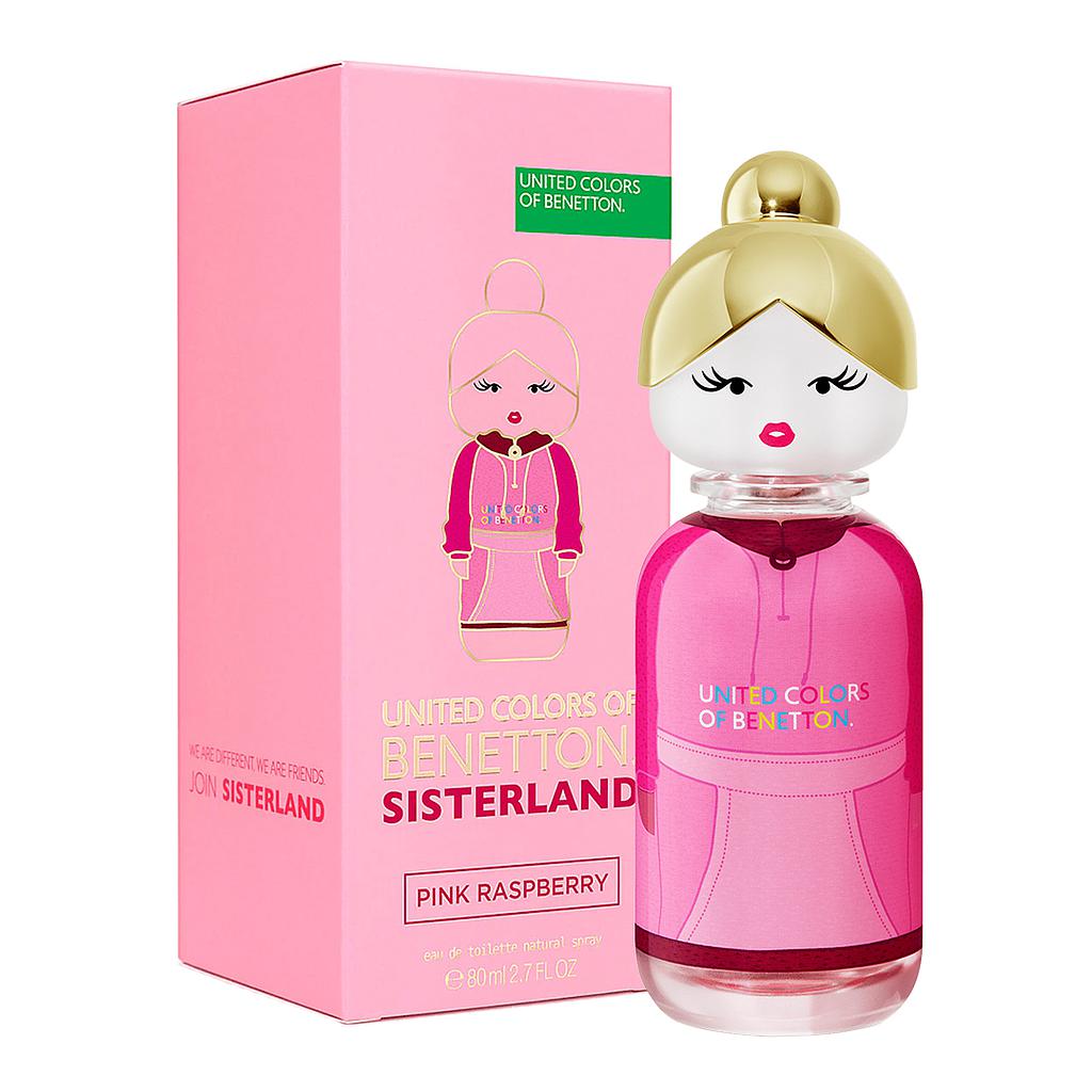 Perfume Benetton Sisterland Pink Raspberry Edt 80ml Mujer