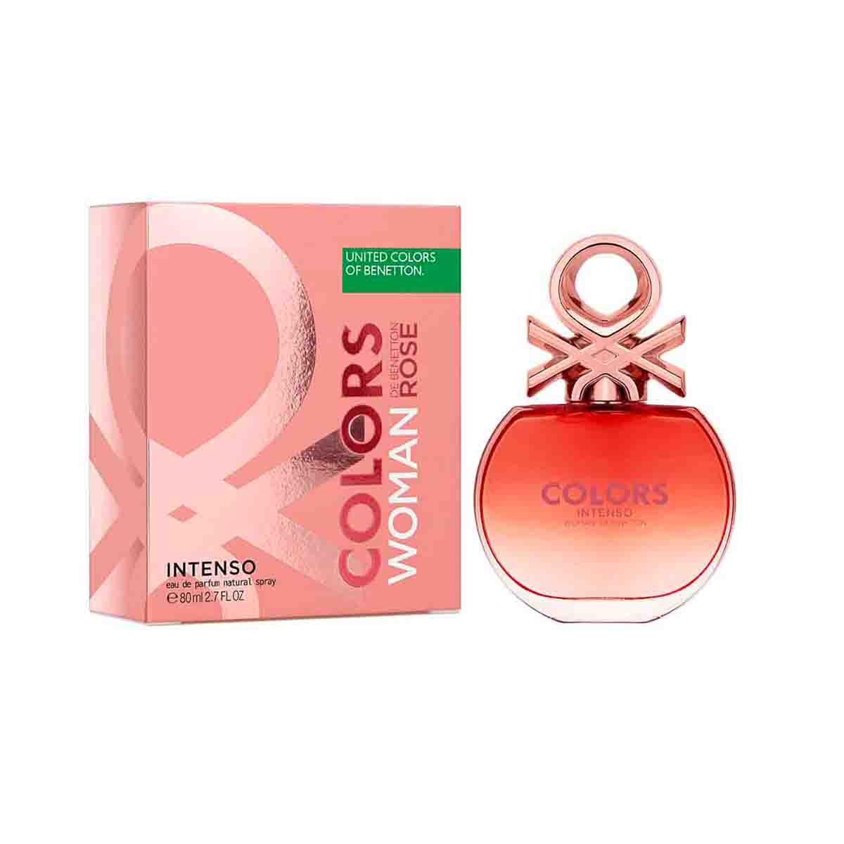 Perfume Colors Rose Intenso Benetton EDP 80 ML Mujer 